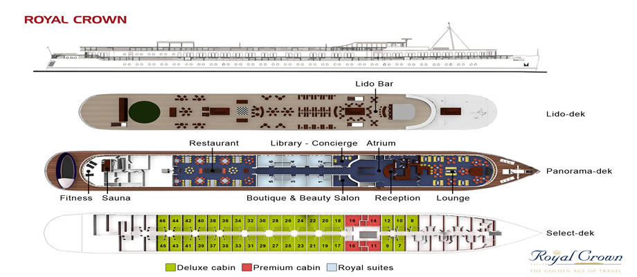Royal Crown deck plan